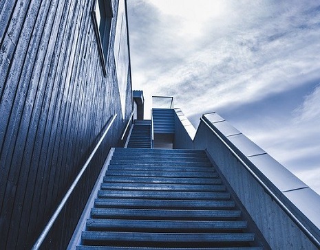 Gå i trappor är principen med en trappmaskin